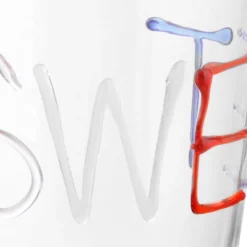 Bicchiere acqua sweet in vetro borosilicato, da 380 ml