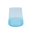 Bicchiere acqua vetro 420 ml azzurro Blaze