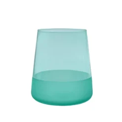 Bicchiere acqua vetro 420 ml verde Blaze
