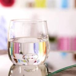 Bicchiere diamante in vetro borosilicato, da 380 ml