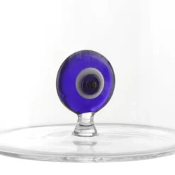 Bicchiere in vetro borosilicato 350 ml occhio greco