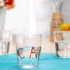 Bicchiere scritta Ciao in vetro borosilicato, da 380 ml