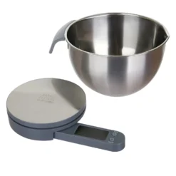 Bilancia da cucina digitale con ciotola 1,3 L in acciaio Fatto in casa da Benedetta
