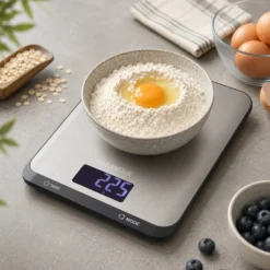 Bilancia da cucina digitale 5 kg acciaio inox