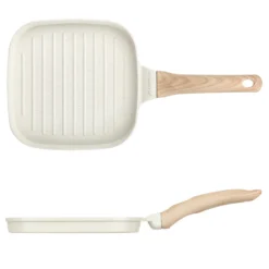 Bistecchiera grill 20x20 cm Mini Mania crema
