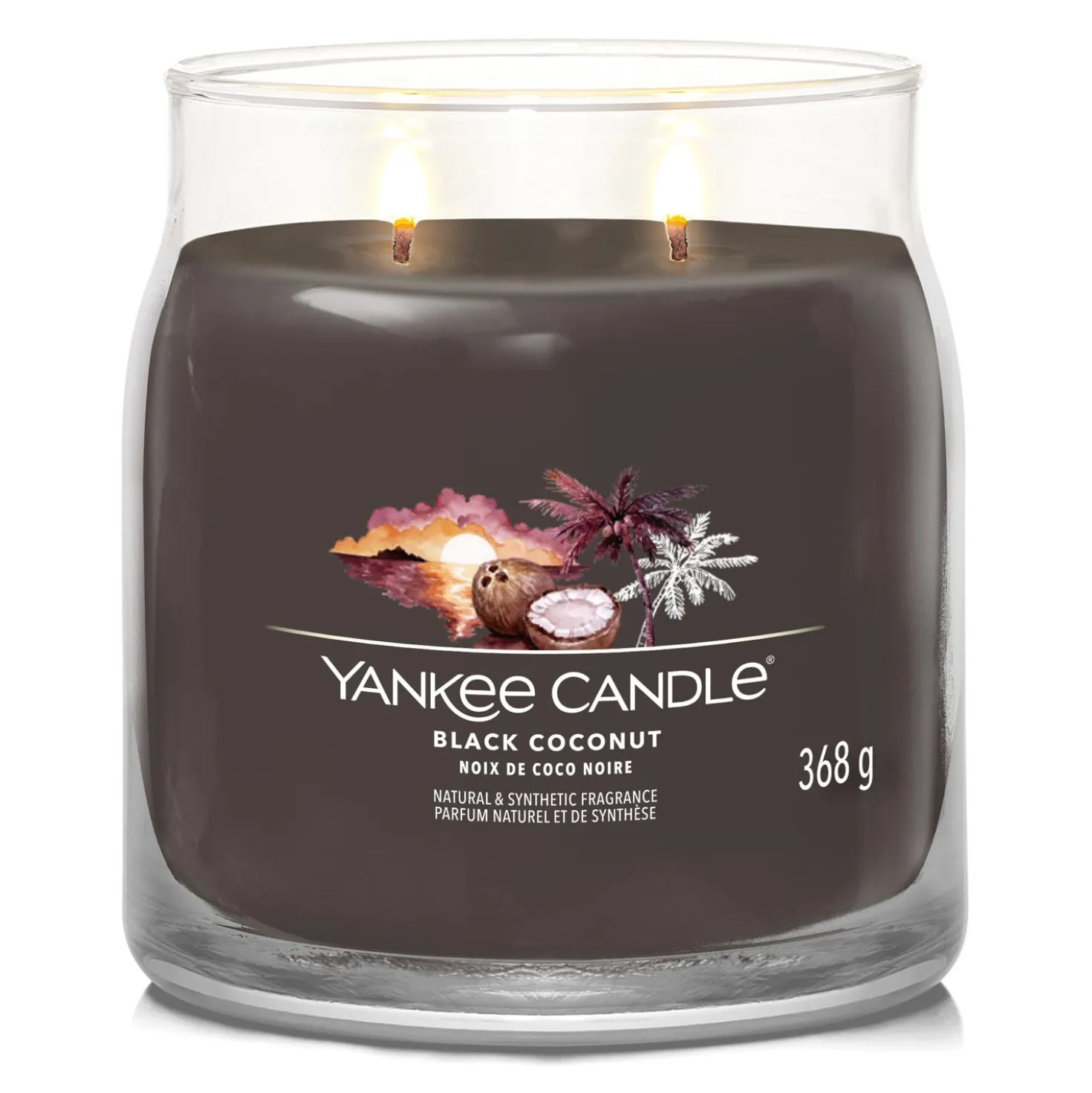 Black Coconut, candela in giara media Yankee Candle
