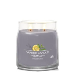 Black Tea Lemon, candela in giara media Yankee Candle
