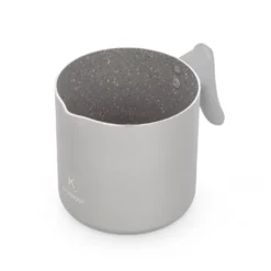 Bollilatte 12 cm grigio
