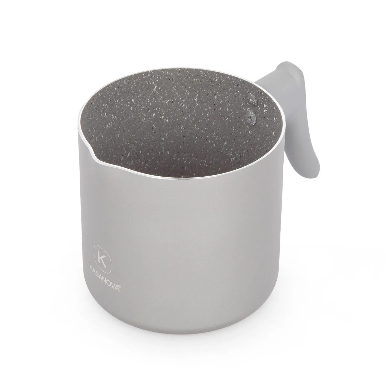 Bollilatte 12 cm grigio