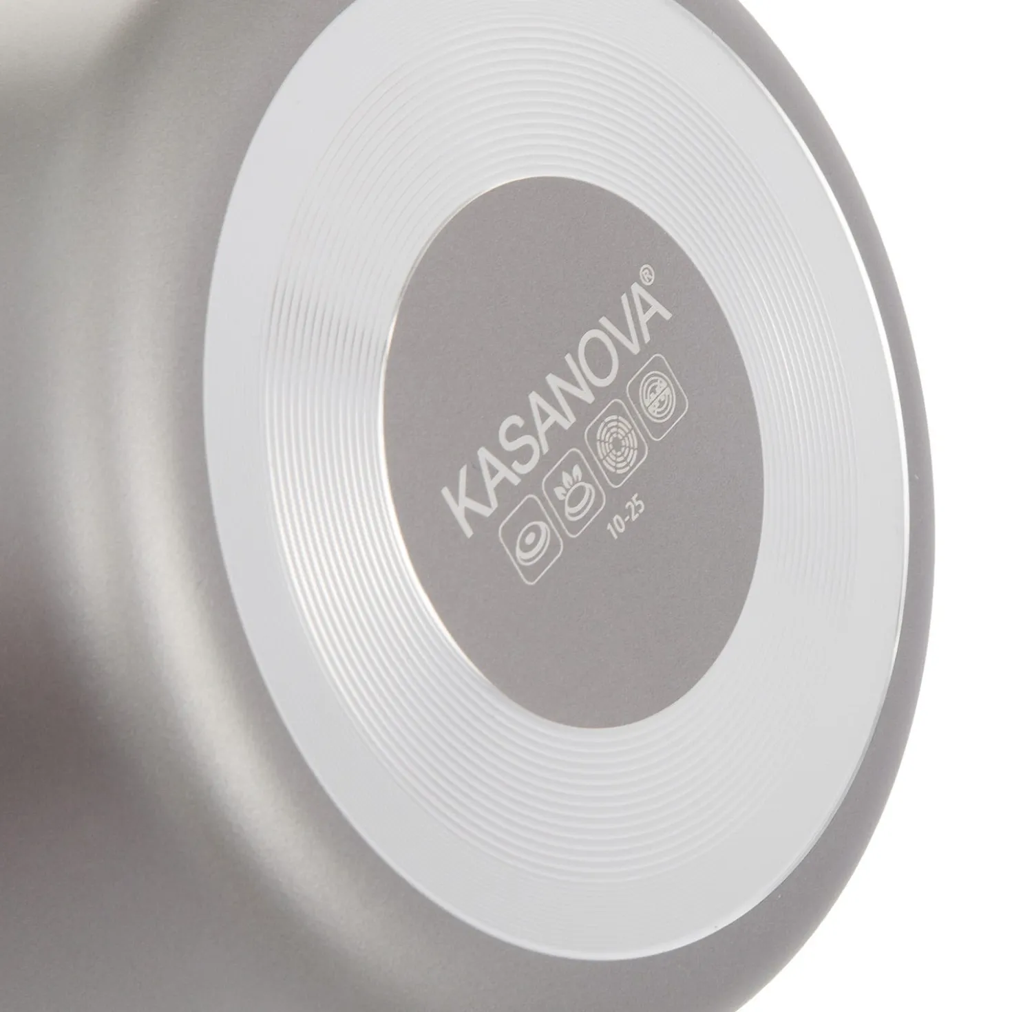 Bollilatte 12 cm grigio