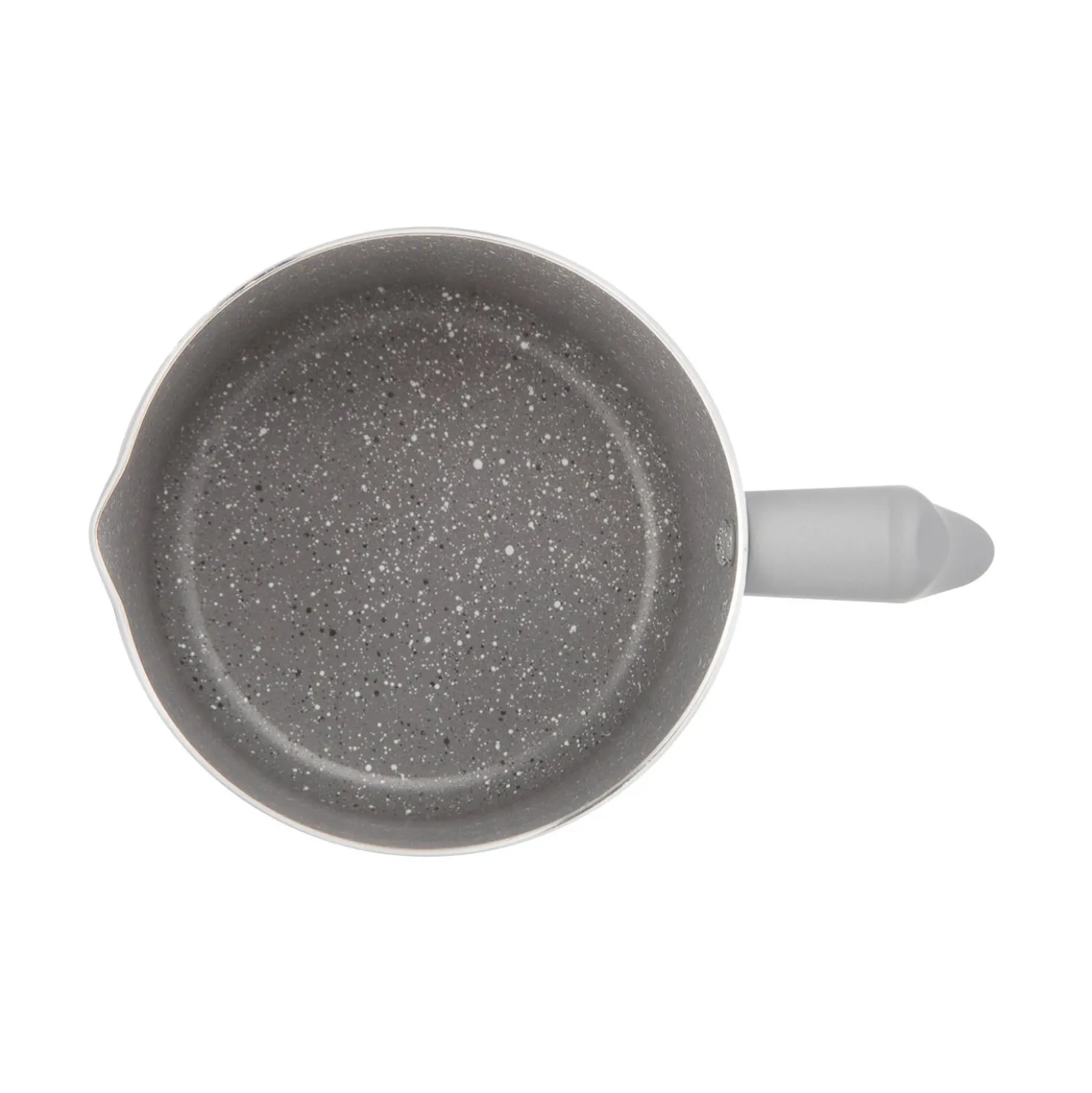 Bollilatte 12 cm grigio