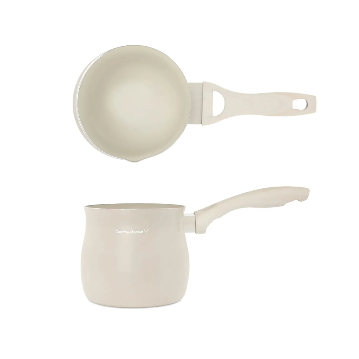 Bollilatte pentolino 12 cm sabbia Cooking Therapy