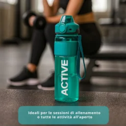 Borraccia ermetica active 1 L azzurro Dynamix
