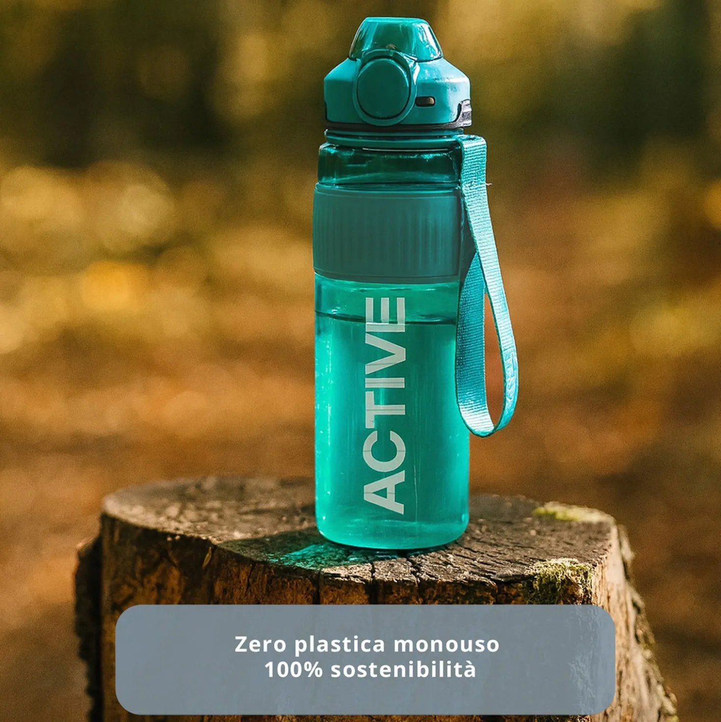 Borraccia ermetica active 1 L azzurro Dynamix