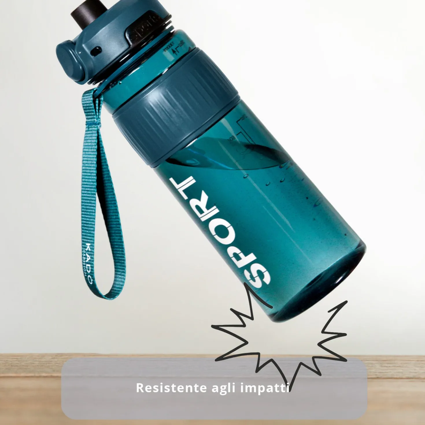 Borraccia ermetica sport 1 L ottanio Dynamix