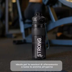 Borraccia ermetica strong 1 L nero Dynamix