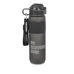 Borraccia scritta motivazionale 1 L nero Hydrea