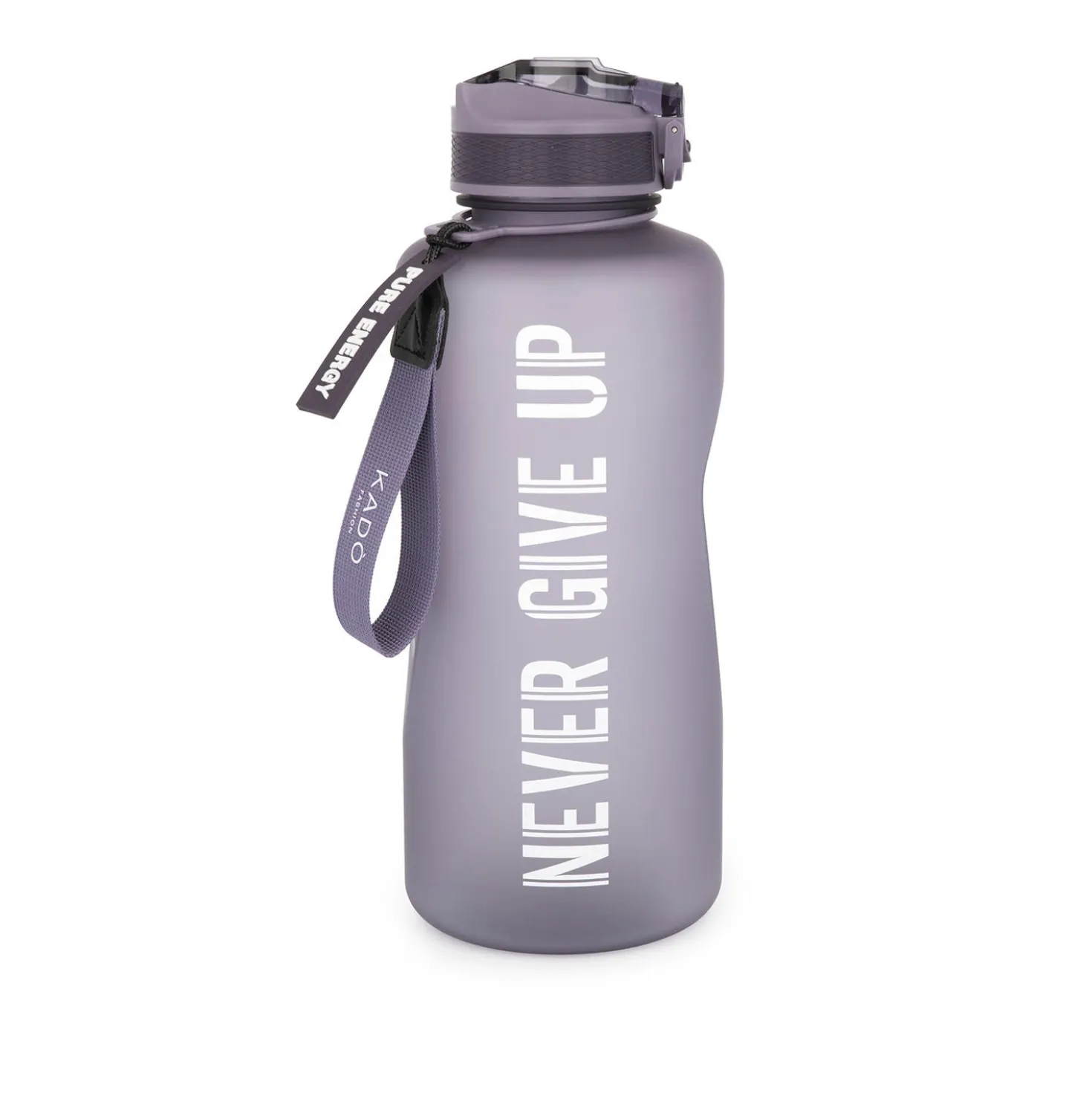 Borraccia scritta motivazionale 2,2 L viola Bold Collection
