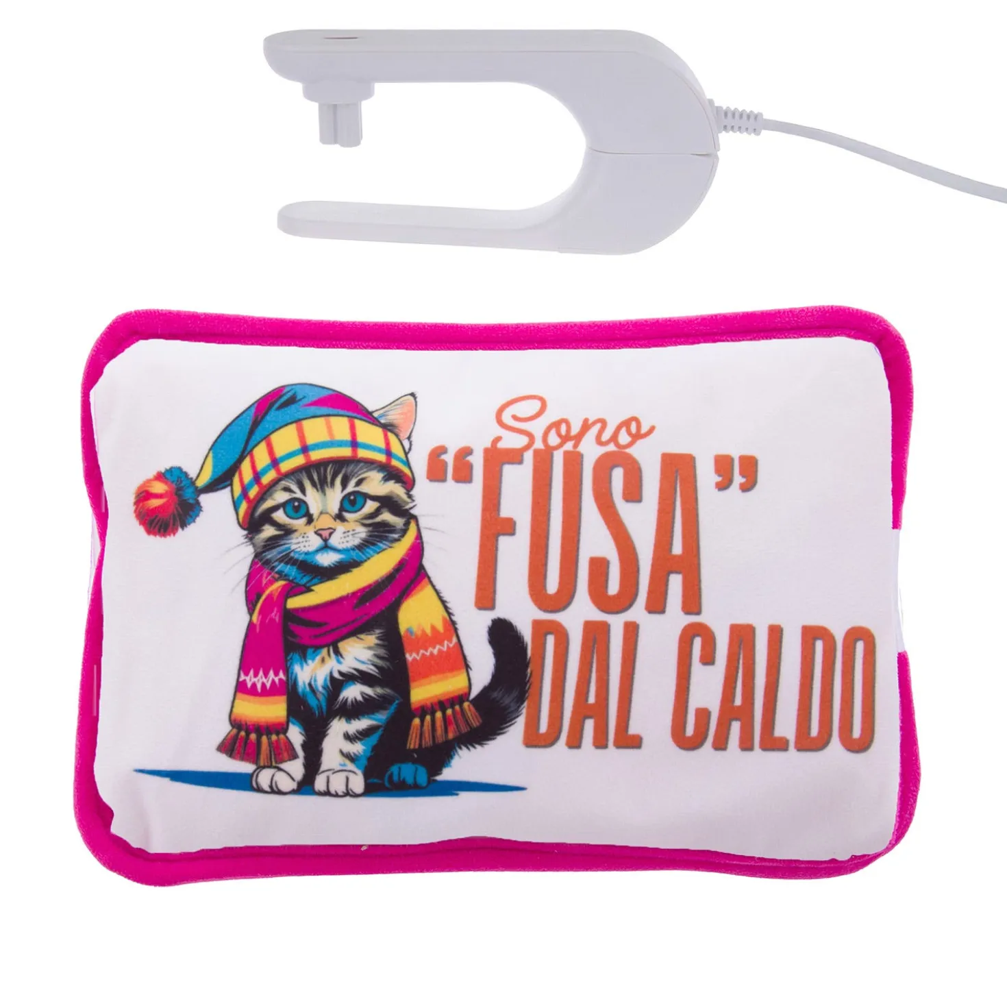 Borsa acqua calda elettrica gatto fusa