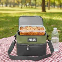 Borsa porta pranzo termica 6 L con contenitore