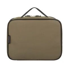 Borsa porta pranzo termica marrone 6 L con 2 contenitori