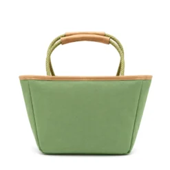 Borsa termica con manici verde 30x15x20 cm