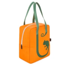Borsa termica impermeabile camaleonte 11 L arancione con manici