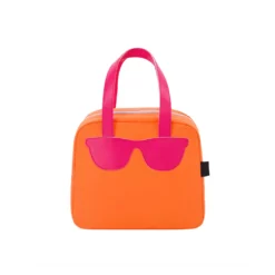 Borsa termica impermeabile 6,5 L arancione linguaccia con manici