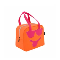 Borsa termica impermeabile 6,5 L arancione linguaccia con manici