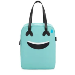 Borsa termica impermeabile 11 L azzurro sorriso con manici