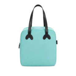 Borsa termica impermeabile 8,5 L azzurro sorriso con manici