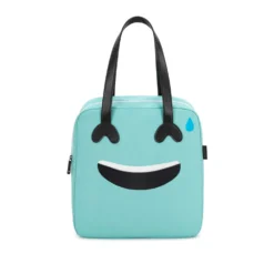 Borsa termica impermeabile 8,5 L azzurro sorriso con manici