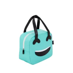 Borsa termica impermeabile 6,5 L azzurro sorriso con manici