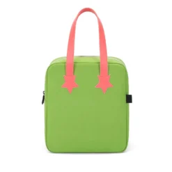 Borsa termica impermeabile 8,5 L verde sorriso con manici
