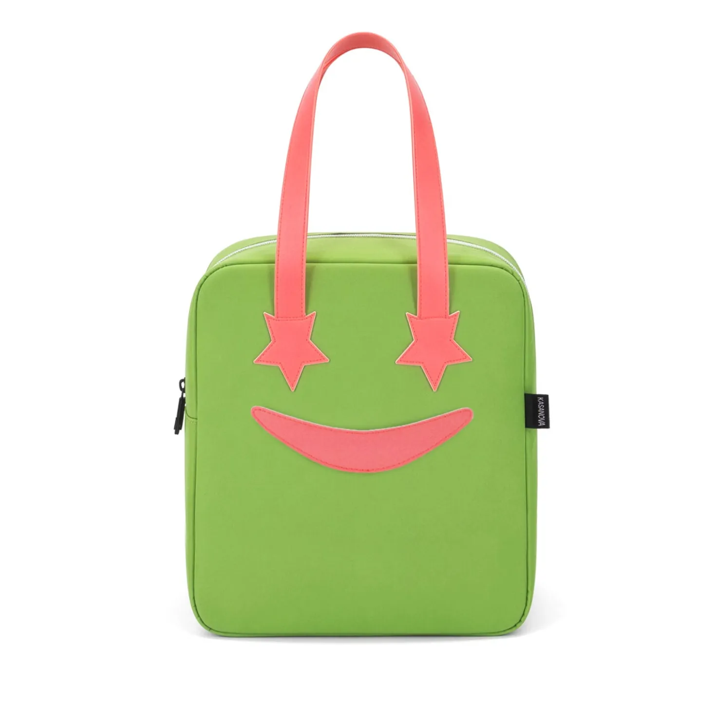 Borsa termica impermeabile 8,5 L verde sorriso con manici