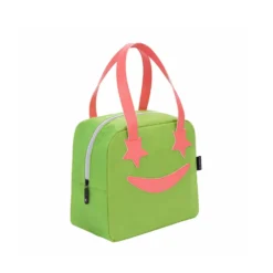 Borsa termica impermeabile 6,5 L verde sorriso con manici