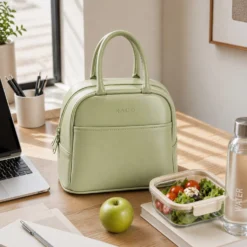 Borsa termica 8 L con manici verde