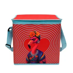 Borsa termica 20 L con tracolla fenicottero
