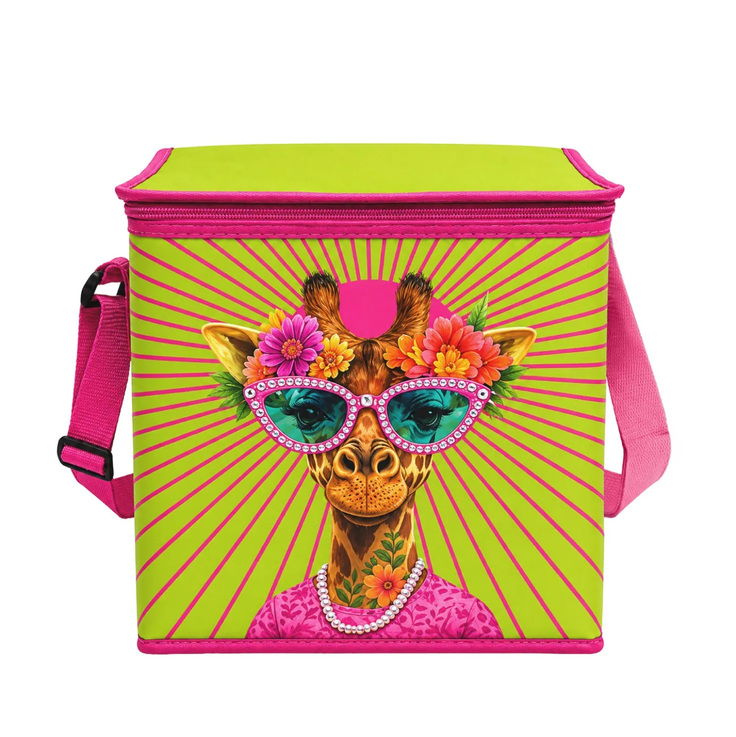 Borsa termica 20 L con tracolla giraffa