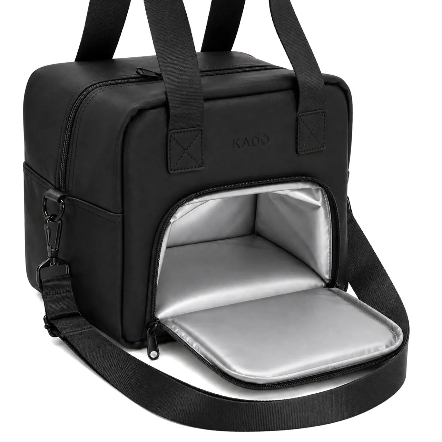 Borsa termica 10 L con tracolla nera