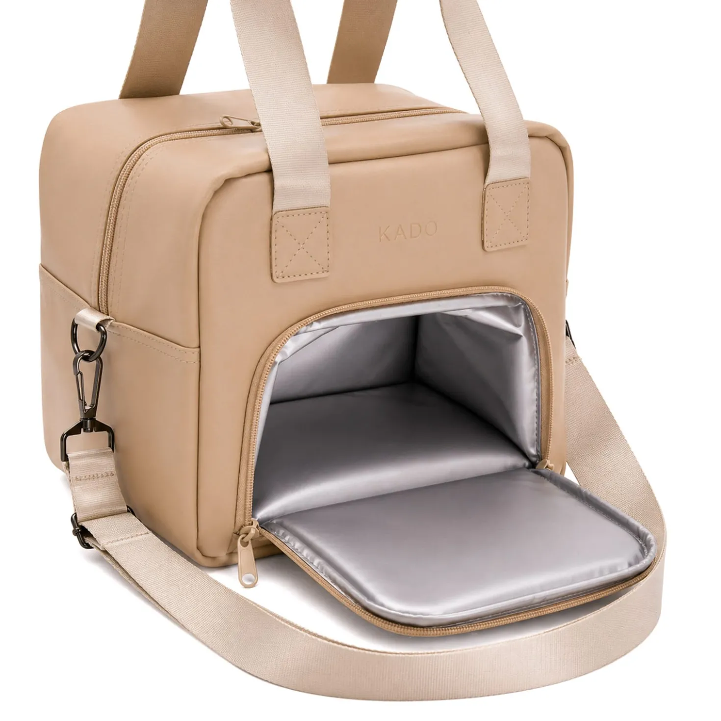 Borsa termica 10 L con tracolla rosa