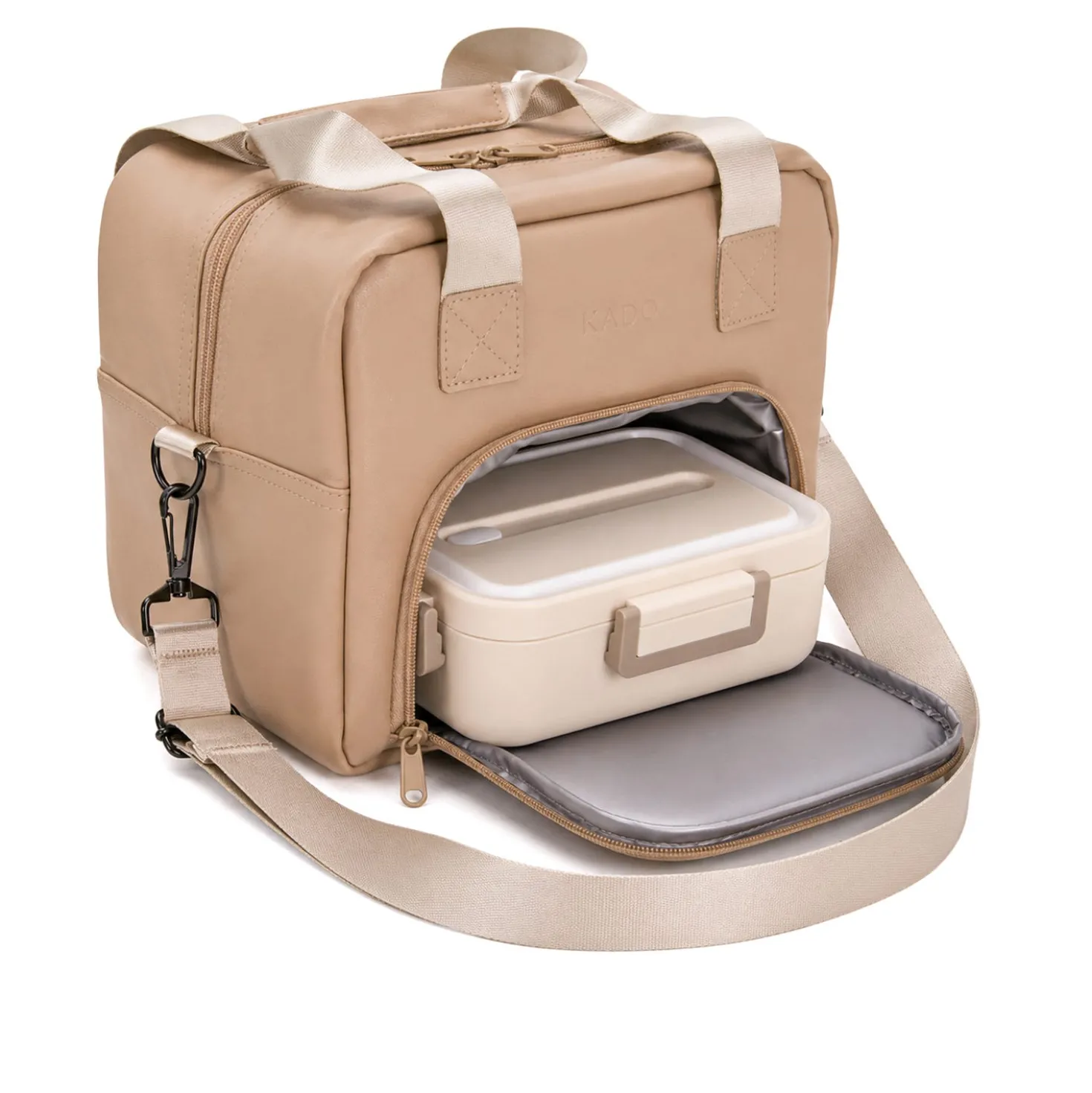 Borsa termica 10 L con tracolla rosa