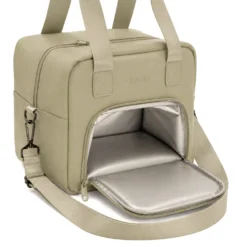 Borsa termica 10 L con tracolla taupe