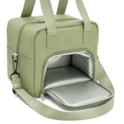 Borsa termica 10 L con tracolla verde
