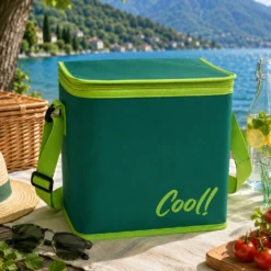 Borsa termica 20 L con tracolla verde Cool