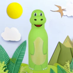 Bottiglia termica dinosauro zampe 420 ml bambini Farmily