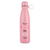 Bottiglia termica 500 ml scritta Mai una gioia