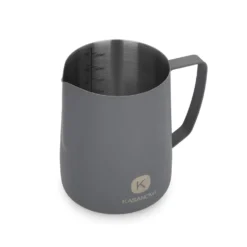 Bricco latte 900 ml acciaio inox grigio