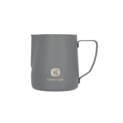 Bricco latte 350 ml in acciaio inox grigio