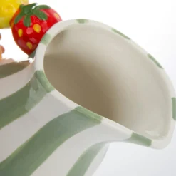 Brocca 18 cm decoro frutta Florafruit ceramica